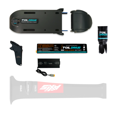 Foil Drive Assist MAX x AXIS Carbon Integrated 800 Mast Bundle