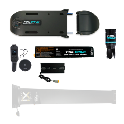 Foil Drive Assist Slim x Cloud IX Integrated Mast Bundle