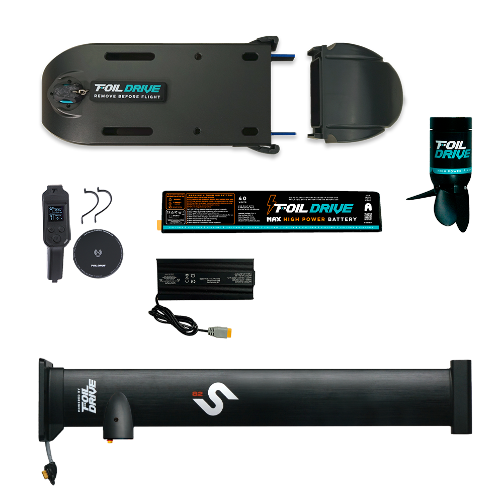 Foil Drive Assist MAX x Slingshot One-Lock V2 Integrated Mast Bundle