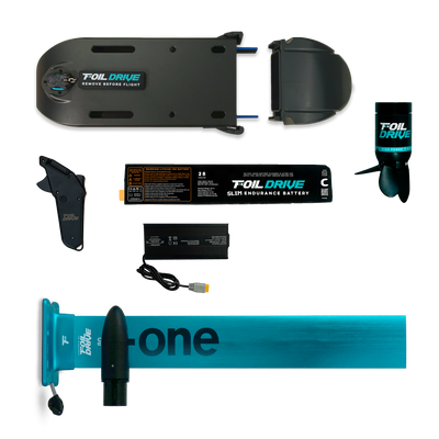 Foil Drive Assist Slim x F-ONE Integrated Aluminium Mast