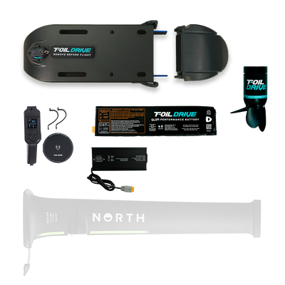 Foil Drive Assist Slim | NORTH UHM80 Integrated Mast