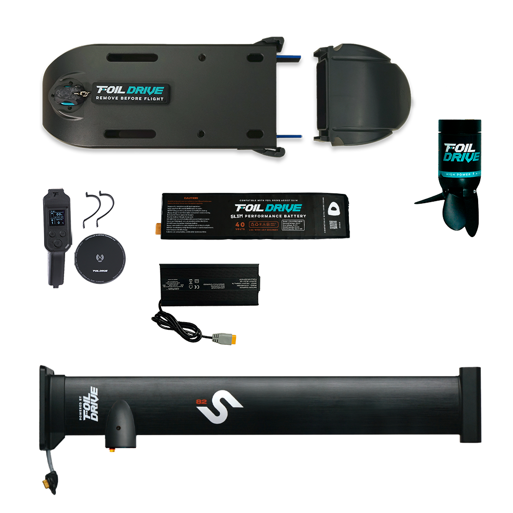 Foil Drive Assist Slim x Slingshot One-Lock V2 Integrated Mast Bundle
