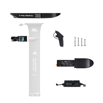 Foil Drive Assist MAX+ x AK Durable Carbon Plus Integrated Mast Bundle